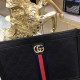 GUCCI Gucci The latest explosion of men's clutch bags, high-end imported double G flower leather leather grain clear leather gloss is excellent, leather feel soft and comfortable    perfect interpretation of the quality 