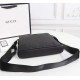 [Original quality] Model 1613 ~ crossbody bag black Gucci GUCCI [Delight] men's casual series      quite broad smooth generous last design, with superb stitching outlines the casual elegance of the mood,      depicts the