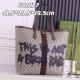 P [Exclusive real photo background] Original leather top quality         X             Hourglass Bag    Alliance Collection New Creative Designs  New! guccixbalenciaga gucci paris house co-branded canvas coated material 