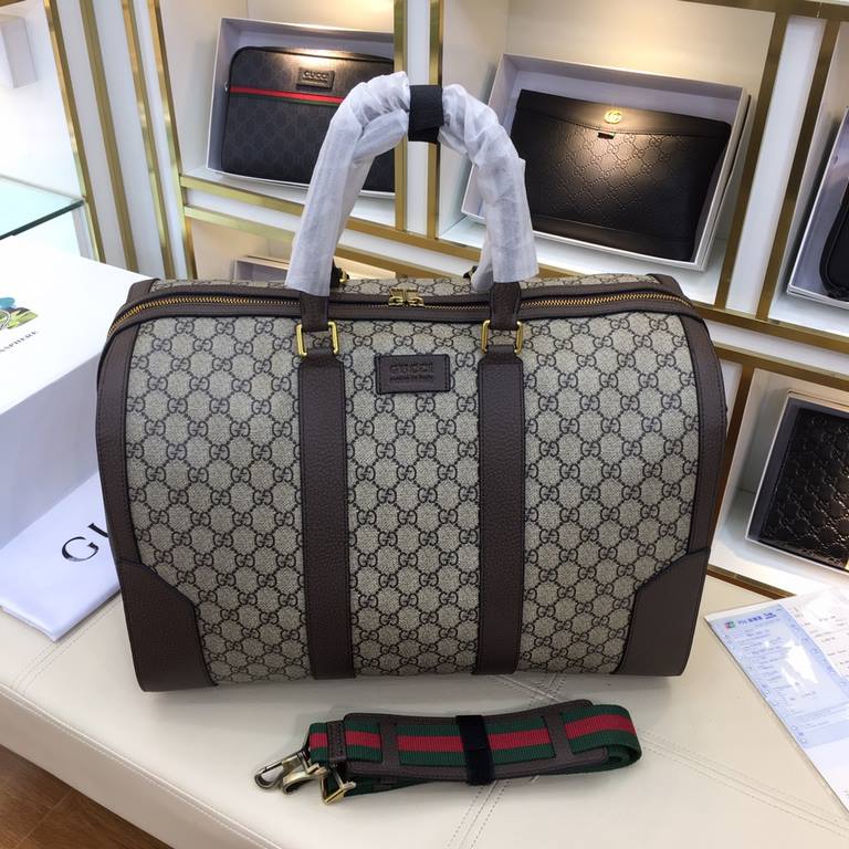 The original official network model 66562-1 # original single goods [love] Gucci original single authentic new counter with the same high-end men's casual travel bag   workmanship super refined and elegant. With imported