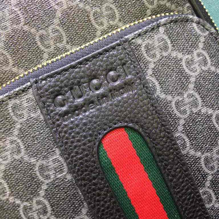 Gucci GUCCI Chest BagSize 18-31-5Counter new    heavy hit replica   original leather replica   leather super soft   super large capacity   customized counter original hardware  smooth zipper    perfect craftsmanship   re