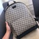 秘 [Gucci]     Italian Milan counter new    imported waterproof special fabrics with cowhide  [strong] casual outdoor backpacks, call the counter      top original single goods   [strong] that the texture is impeccable an