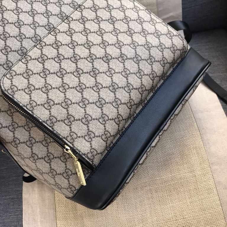 秘 [Gucci]     Italian Milan counter new    imported waterproof special fabrics with cowhide  [strong] casual outdoor backpacks, call the counter      top original single goods   [strong] that the texture is impeccable an