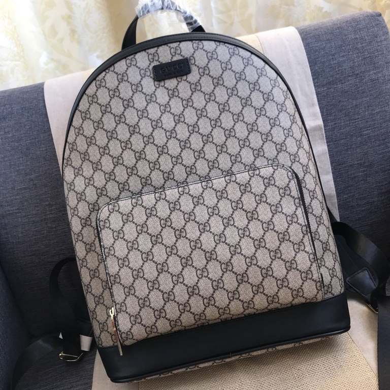 秘 [Gucci]     Italian Milan counter new    imported waterproof special fabrics with cowhide  [strong] casual outdoor backpacks, call the counter      top original single goods   [strong] that the texture is impeccable an