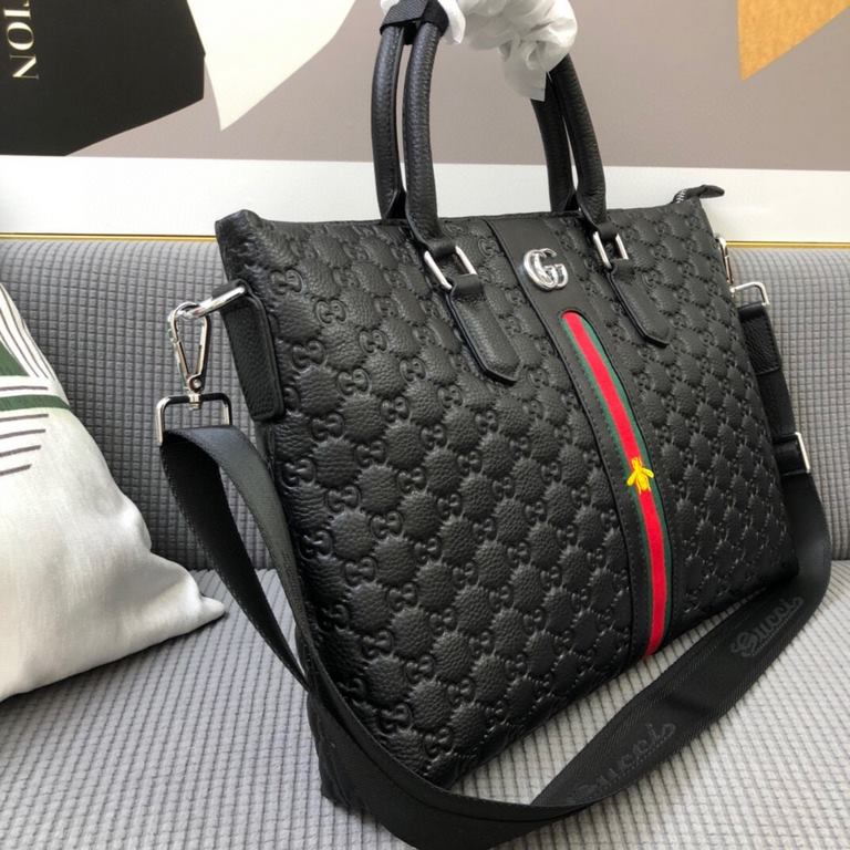 Original Leather Exclusive  [Original Goods] Gucci Tote Crossbody BagModel 28082-5Size 39-27-6Counter new    Heavy hit replica   original leather replica   leather super soft   oversized capacity   customized counter ori