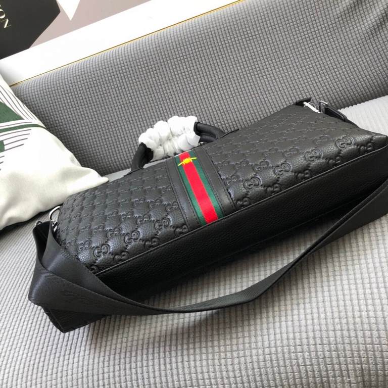 Original Leather Exclusive  [Original Goods] Gucci Tote Crossbody BagModel 28082-5Size 39-27-6Counter new    Heavy hit replica   original leather replica   leather super soft   oversized capacity   customized counter ori