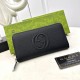 [Original] Gucci Gucci  [Model] 666003 small wallet [Size] 19-10-2.5cm [Color] black High-end quality (original authentic) [Material] Gucci counter purchased classic  original imported   cowhide  authentic imported YKK l