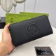 [Original] Gucci Gucci  [Model] 666003 small wallet [Size] 19-10-2.5cm [Color] black High-end quality (original authentic) [Material] Gucci counter purchased classic  original imported   cowhide  authentic imported YKK l