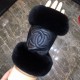 Chanel new women's half-finger gloves sheepskin chain Leather ultra-thin, soft and comfortable, especially show the shape of the hand    texture superb!Size M L