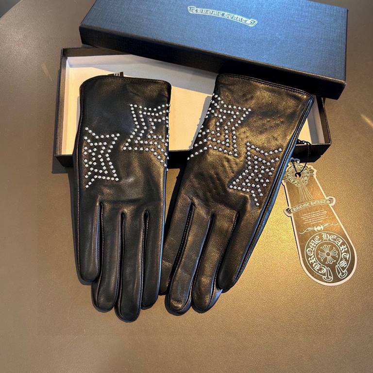 2023 Crocenter new full of stars exclusive debut  touch screen gloves   [original quality] official website synchronization women's new high-grade sheepskin gloves    goddesses preferred can not be missed      hundred pe