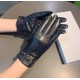 2022 new exclusive first  touch screen gloves Prada wave flower   edge gloves [original quality] official website synchronization Ms. new high-grade sheepskin gloves    goddesses preferred can not be missed        100 pe