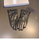 2022 new exclusive first  touch screen gloves Prada wave flower   edge gloves [original quality] official website synchronization Ms. new high-grade sheepskin gloves    goddesses preferred can not be missed        100 pe