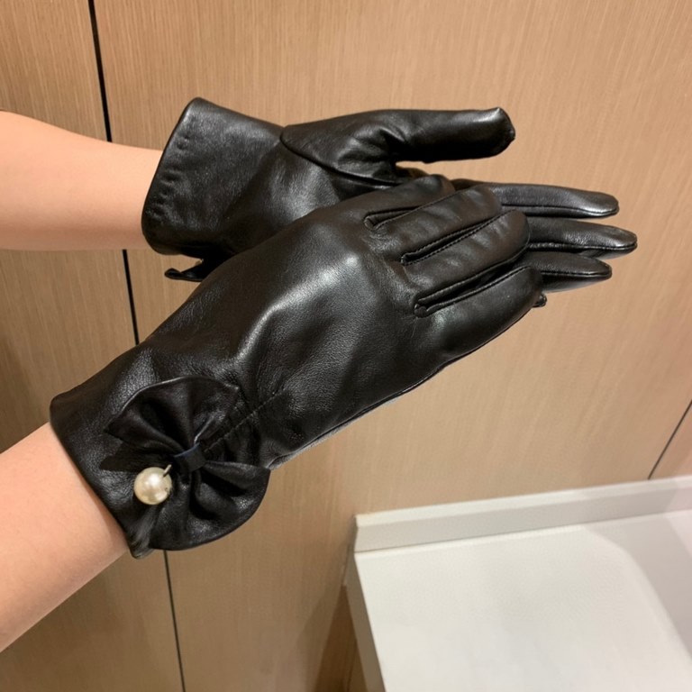 2022 new exclusive first  touch screen gloves Chanel Chanel [original quality] official website synchronization women's new high-grade sheepskin gloves    goddess preferred can not be missed    100 percent selection of i