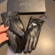 2022 new exclusive first  touch screen gloves Prada wave flower   edge gloves [original quality] official synchronization of the official website Ms. new high-grade sheepskin gloves    goddesses preferred can not be miss