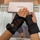 Chanel ~ Chanel latest models lace mesh half finger models fashion gloves women's flavor    average size