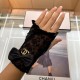 Chanel ~ Chanel latest models lace mesh half finger models fashion gloves women's flavor    average size