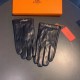 2022  Hermes HERMES men's gloves, exclusive customized, imported first-class sheepskin lining! Luxurious and generous, any age   can manage! With box    divided into two yardage, XL, XXL transfer picture must sell oh!