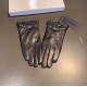 2023 new exclusive first  touch screen gloves Prada wave flower   edge gloves [original quality] official website synchronization Ms. new high-grade sheepskin gloves    goddesses preferred can not be missed        100% s