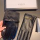 2022 new exclusive first   touch screen gloves imported Essex leather   gloves Gucci Gucci new high-grade sheepskin gloves    goddesses set of the United States of America preferred can not be missed      hundred percent