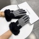 Chanel Chanel 2023 fall and winter lazy rabbit hair wool gloves   worth comparing     the same paragraph of different quality, kill the market poor product, wool ten lazy rabbit hair lining padded   classic but not fashi