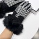 Chanel Chanel 2023 fall and winter lazy rabbit hair wool gloves   worth comparing     the same paragraph of different quality, kill the market poor product, wool ten lazy rabbit hair lining padded   classic but not fashi