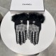 Chanel Chanel 2023 fall and winter lazy rabbit hair wool gloves   worth comparing     the same paragraph of different quality, kill the market poor product, wool ten lazy rabbit hair lining padded   classic but not fashi