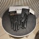 Celine Celine fall and winter new women's gloves official website synchronization    color matching series highlights the mature charm of imported sheepskin leather ultra-thin soft and comfortable version of the positive