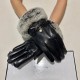 Chanel Chanel 2023 fall and winter lazy rabbit hair sheepskin   gloves   cell phone touch screen, worth comparing     the same paragraph of different qualities, kill the market poor products, imported first-class sheepsk