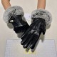 DIOR Dior 2021 fall and winter lazy rabbit hair touch screen gloves   goddesses set of beauty must have   single product, worth comparing    the same paragraph of different quality, kill the market poor product,   lazy r