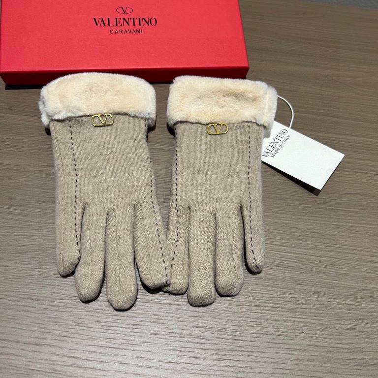 2023 new exclusive first  Valentino VALENTINO women's gloves women's new high-grade gloves    goddess preferred can not be missed    wear belt comfortable   yardage average size