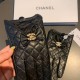 2022 new exclusive first  touch screen gloves Chanel Chanel [original quality] official website synchronization women's new high-grade sheepskin gloves    goddess preferred can not be missed    hundred percent of the sel