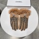 Chanel Chanel 2023 fall and winter lazy rabbit hair wool gloves   worth comparing     the same paragraph of different quality, kill the market poor product, wool ten lazy rabbit hair lining padded   classic but not fashi