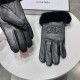 Chanel Chanel 2023 fall and winter lazy rabbit hair sheepskin gloves   cell phone touch screen, worth comparing     the same paragraph of different qualities, kill the market poor products, imported first-class sheepskin