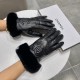 Chanel Chanel 2023 fall and winter lazy rabbit hair sheepskin gloves   cell phone touch screen, worth comparing     the same paragraph of different qualities, kill the market poor products, imported first-class sheepskin