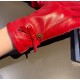 2022 new exclusive first  big red   touch screen gloves Chanel Chanel [original quality] official website synchronization Ms. new high-grade sheepskin gloves    goddess preferred can not miss        hundred percent of th