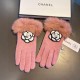 Chanel Chanel 2023 fall and winter lazy rabbit hair wool gloves   worth comparing     the same paragraph of different quality, kill the market poor product, wool ten lazy rabbit hair lining padded   classic but not fashi