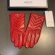 2023 new Gucci curve new exclusive first   touch screen women's gloves Gucci Gucci [original quality] official website synchronization women's new high-grade sheepskin gloves    goddess preferred can not be missed    hun