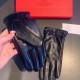 2023 new exclusive first  Valentino VALENTINO long touch screen women's gloves [original quality] official website synchronization Ms. new high-grade sheepskin gloves    goddess preferred can not be missed               