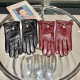 Chanel new women's gloves first-class sheepskin leather leather ultra-thin soft and comfortable show hand type    texture super groupSize M L