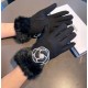 Chanel Chanel 2023 fall and winter lazy rabbit hair wool gloves   worth comparing     the same paragraph of different quality, kill the market poor product, wool ten lazy rabbit hair lining padded   classic but not fashi