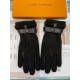 New exclusive first   touch screen gloves men's gloves Lv new high-grade sheepskin gloves surface back of hand sheep suede heart sheepskin    type male driving preferred can not be missed    hundred percent selection of 