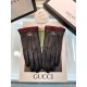 Gucci fall and winter women's gloves    domestic first-grade sheepskin leather ultra-thin soft and comfortable texture super group average size