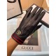 Gucci fall and winter women's gloves    domestic first-grade sheepskin leather ultra-thin soft and comfortable texture super group average size