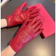 2023 new exclusive first  Valentino VALENTINO long touch screen women's gloves [original quality] official website synchronization Ms. new high-grade sheepskin gloves    goddess preferred can not be missed               