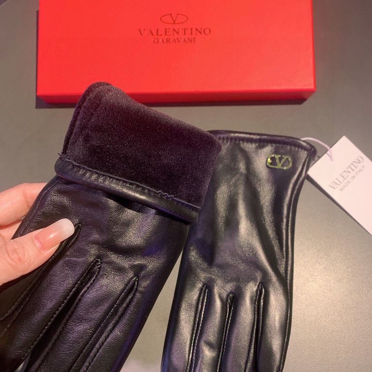 2022 new exclusive first  Valentino VALENTINO touch screen women's gloves [original quality] official website synchronization women's new high-grade sheepskin gloves    goddess preferred can not be missed       100 perce