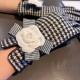 2023 new Chanel Chanel counter new wool gloves, fashion gloves, fall and winter warm padded lining, big bow   double C   on the hand super comfortable soft and versatile! average size