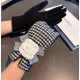 2023 new Chanel Chanel counter new wool gloves, fashion gloves, fall and winter warm padded lining, big bow   double C   on the hand super comfortable soft and versatile! average size