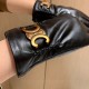 2023 new exclusive first   touch screen gloves CELINE CELINE (original quality) official website synchronization women's new high-grade sheepskin gloves    goddess preferred can not be missed    100 percent selection of 