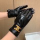 2023 new exclusive first   touch screen gloves CELINE CELINE (original quality) official website synchronization women's new high-grade sheepskin gloves    goddess preferred can not be missed    100 percent selection of 