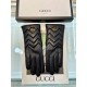 New exclusive first   Gucci GUCCI   [original quality] official website synchronization ladies new high-grade sheepskin gloves    goddess preferred can not be missed      hundred percent of the selection of imported shee